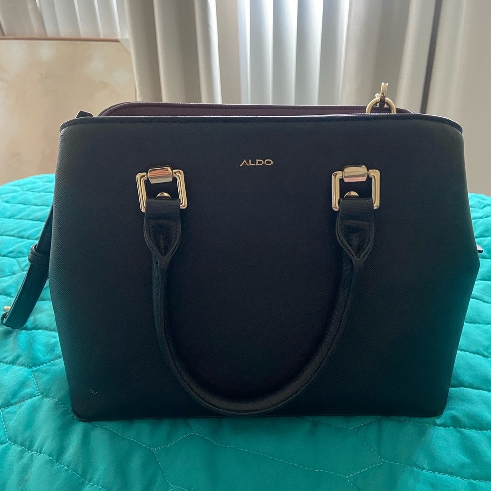Black Aldo Satchel